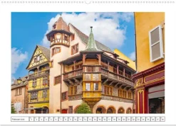Das malerische Colmar im Elsass (Wandkalender 2026 DIN A2 quer), Monatskalender*Calvendo Clearance