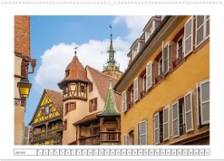 Das malerische Colmar im Elsass (Wandkalender 2026 DIN A2 quer), Monatskalender*Calvendo Clearance