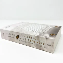 Kinder dtv Verlagsgesellschaft Kinder- & Jugendbücher|Liebesromane-Das Reich der Sieben Höfe - Flammen und Finsternis