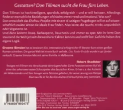 Argon Verlag GmbH Romane·Nach Ländern|Romane·Liebesromane*Das Rosie-Projekt (Hörbestseller)