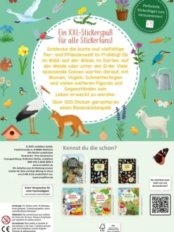 Das superdicke Stickerheft - Frühling*Ars Edition GmbH Best