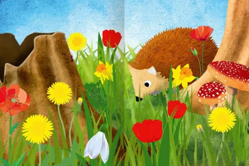 Das superdicke Stickerheft - Frühling*Ars Edition GmbH Best