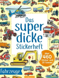 Ars Edition GmbH Stickerhefte*Das superdicke Stickerheft - Fahrzeuge