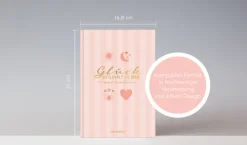 NOVA MD Glück & Wünsche*Das Tagebuch das glücklich macht (Special Edition): 6 Minuten am Tag für mehr Glück, Positivität, Dankbarkeit und Erfolg. Dankbarkeitstagebuch zum Ausfüllen für jeden Tag. 6 Minuten Tagebuch für mehr Achtsamkeit. 12 Wochen Tagebuch in rosa