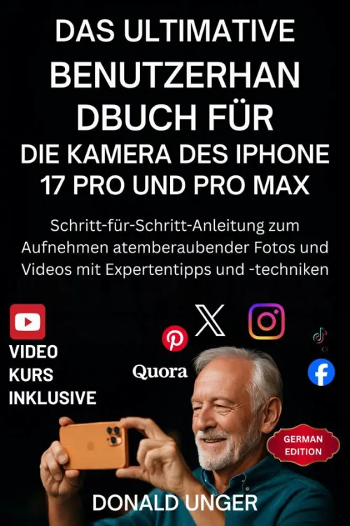 TechSavy Arena Computer & Internet-Das ultimative Benutzerhandbuch für die Kamera des iPhone 17 Pro und Pro Max
