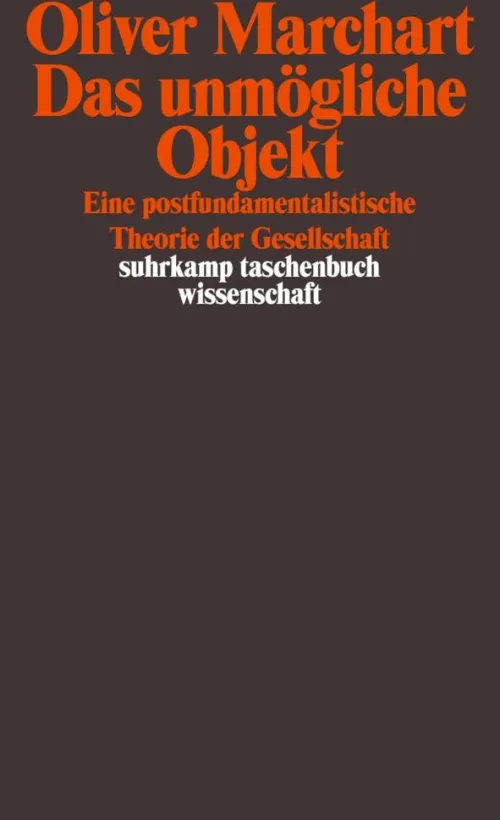 Suhrkamp Verlag Soziologie*Das unmögliche Objekt