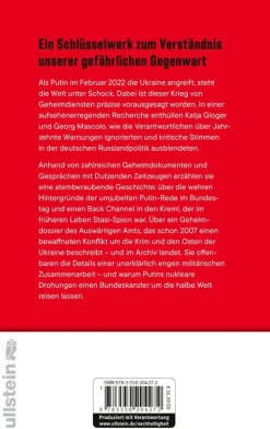 Ullstein Politik|Sachbücher*Das Versagen