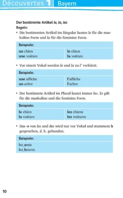 Klett Lerntraining Nach Fächern·Fremdsprachen|Nach Bundesländern·Bayern*Découvertes Bayern (ab 2017) kompaktWissen 1.-5. Lernjahr