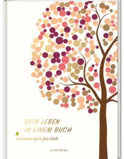 PAPERISH Verlag Geburt & Taufe*DEIN LEBEN IN EINEM BUCH (beige)