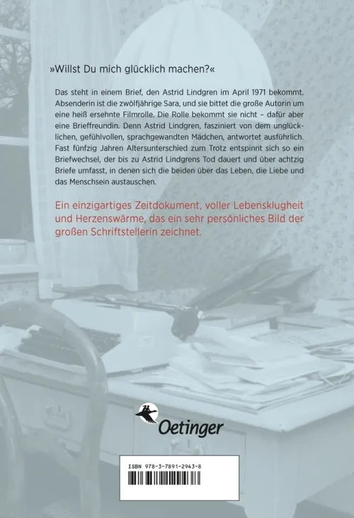 Deine Briefe lege ich unter die Matratze*Oetinger Online