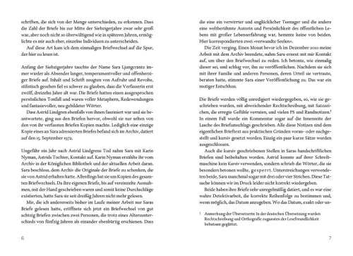 Deine Briefe lege ich unter die Matratze*Oetinger Online