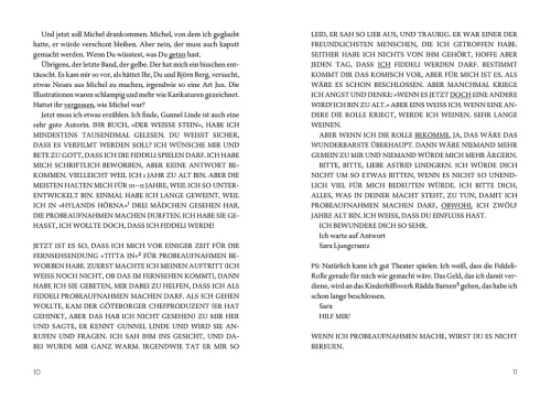 Deine Briefe lege ich unter die Matratze*Oetinger Online