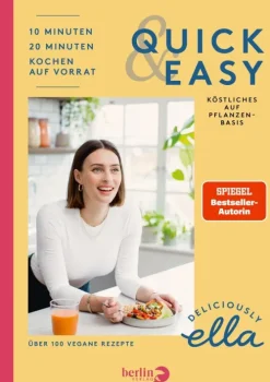 Berlin Verlag Vegetarisch|Vegan*Deliciously Ella. Quick & Easy