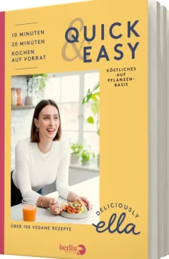 Berlin Verlag Vegetarisch|Vegan*Deliciously Ella. Quick & Easy