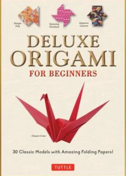 Deluxe Origami for Beginners Kit*Tuttle Publishing Clearance