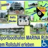 BoD - Books on Demand Camping*Den Sportboothafen Marina Rünthe mit dem Rollstuhl erleben