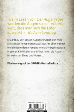 Knaur Taschenbuch Psychothriller-Der Augenjäger