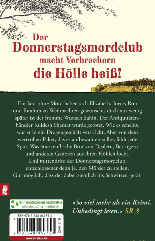 Ullstein Taschenbuchvlg. Humor|Cosy Crime-Der Donnerstagsmordclub oder Ein Teufel stirbt immer zuletzt