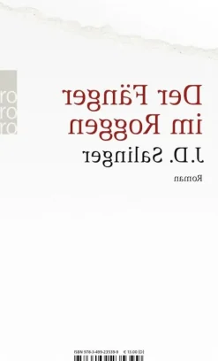 Rowohlt Taschenbuch Klassiker*Der Fänger im Roggen