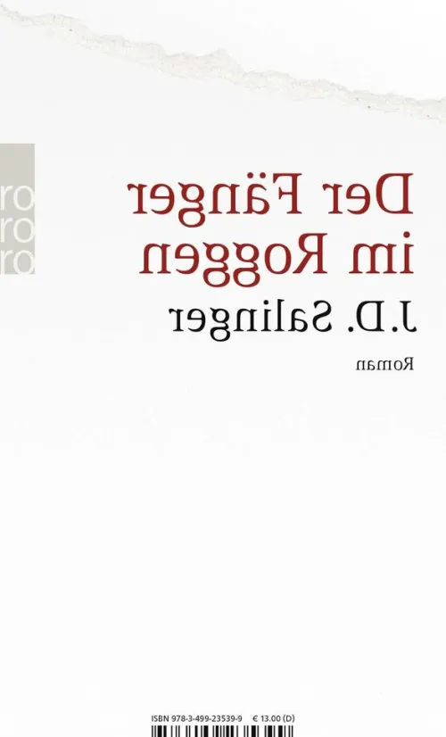 Rowohlt Taschenbuch Klassiker*Der Fänger im Roggen