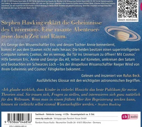 cbj audio Kinder- & Jugendbücher·Wissen & Sachbücher*Der geheime Schlüssel zum Universum
