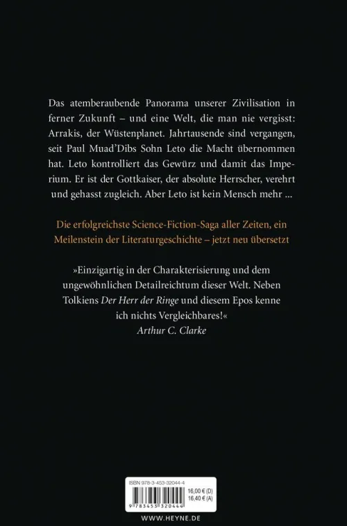 Heyne Taschenbuch Klassische Science Fiction-Der Gottkaiser des Wüstenplaneten