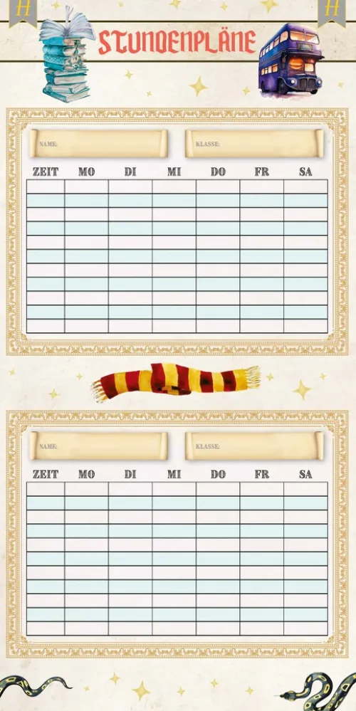 Heel Verlag GmbH Wandkalender-Der große inoffizielle Familienplaner für Potterheads. Kalender 2026