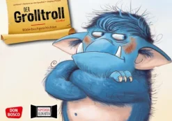 Don Bosco Medien GmbH Lesen & Geschichten-Der Grolltroll. Kamishibai Bildkartenset