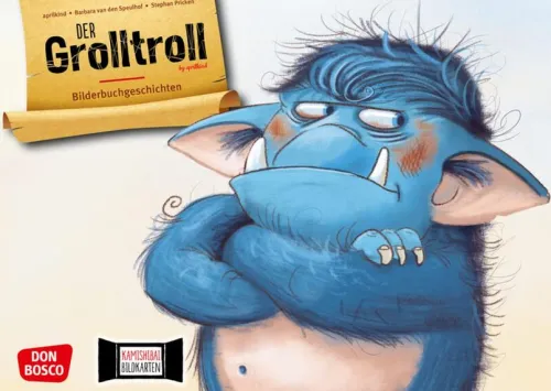 Don Bosco Medien GmbH Lesen & Geschichten-Der Grolltroll. Kamishibai Bildkartenset