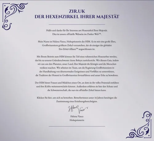 Knaur Taschenbuch Urban Fantasy-Der Hexenzirkel Ihrer Majestät. Das begabte Kind