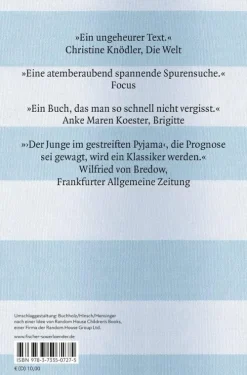 FISCHER Sauerländer Romane & Erzählungen|Literatur*Der Junge im gestreiften Pyjama