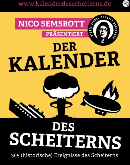 Voland & Quist Geburtstagskalender-Der Kalender des Scheiterns
