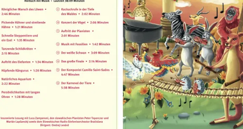 Der Karneval der Tiere. Eine fröhliche Musikfantasie.*Amor Verlag GmbH Discount