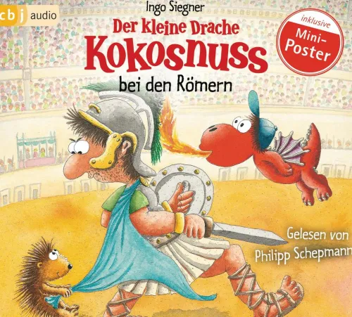 cbj audio Kinder- & Jugendbücher·Erstlesebücher*Der kleine Drache Kokosnuss bei den Römern