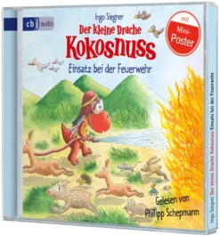 cbj audio Kinder- & Jugendbücher·Erstlesebücher*Der kleine Drache Kokosnuss - Einsatz bei der Feuerwehr