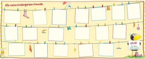 Esslinger Verlag Freundebücher*Der kleine Rabe Socke: Alle meine Kindergarten-Freunde