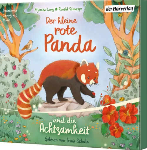 Kinder Hoerverlag DHV Der Kinder- & Jugendbücher·Nach Alter|Kinder- & Jugendbücher·Bilderbücher-Der kleine rote Panda und die Achtsamkeit
