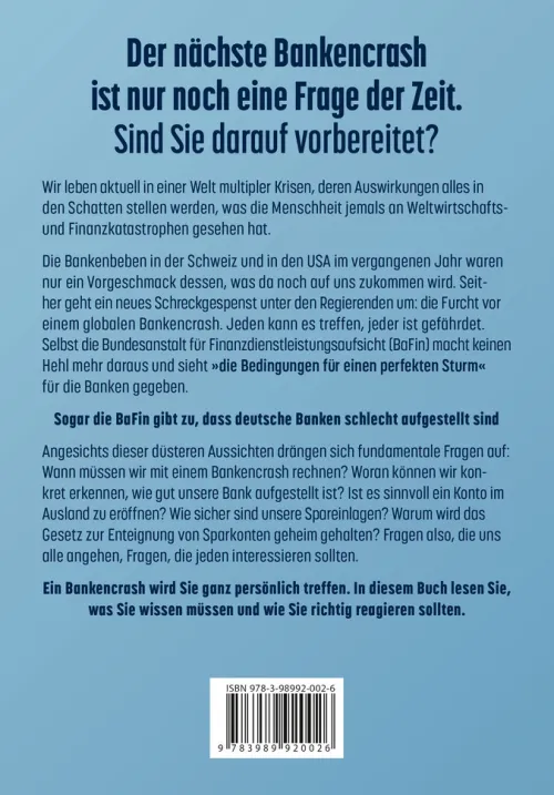 Kopp Verlag Geld & Finanzen*Der kommende Bankencrash und wie Sie sich davor schützen können