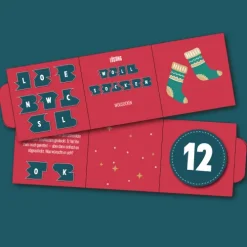 Der Kopfnussknacker - Rätsel-Adventskalender*frechverlag GmbH Clearance