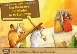 Don Bosco Medien GmbH Lesen & Geschichten*Der Kreuzweg für Kinder in 15 Stationen. Kamishibai Bildkartenset.