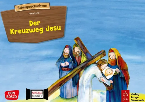 Don Bosco Medien GmbH Lesen & Geschichten*Der Kreuzweg Jesu. Kamishibai Bildkartenset