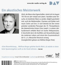 Der Audio Verlag GmbH Romane·Klassiker*Der Mann ohne Eigenschaften