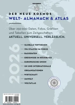 Columbus Verlag Lexika & Sprachen-Der neue Kosmos Welt-Almanach & Atlas 2026