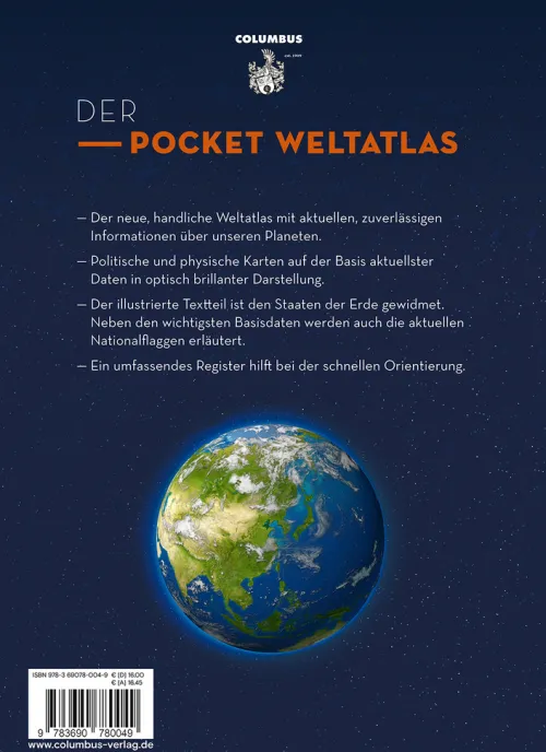 Kosmos Kartographie Karten & Atlanten-Der Pocket Weltatlas