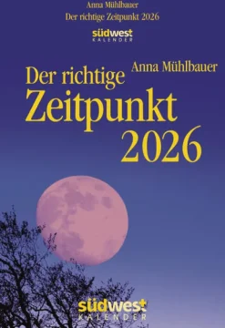 Der richtige Zeitpunkt 2026 - Tagesabreißkalender zum Aufstellen oder Aufhängen*Südwest Outlet