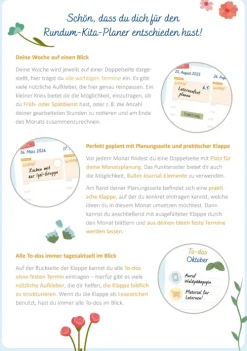 Der Rundum-Kita-Planer für das Jahr 2025/2026*Verlag an der Ruhr GmbH Clearance