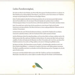 Der Stammbaum unserer Familie*F-libri s.r.o