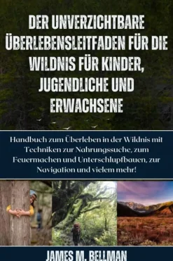 Der unverzichtbare Überlebensleitfaden für die Wildnis für Kinder, Jugendliche und Erwachsene*NPDK Hot