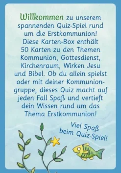 Pattloch Geschenkbuch Kommunion & Konfirmation*Der Wunschfisch. 50 x Spiel- und Rätselspaß zur Erstkommunion