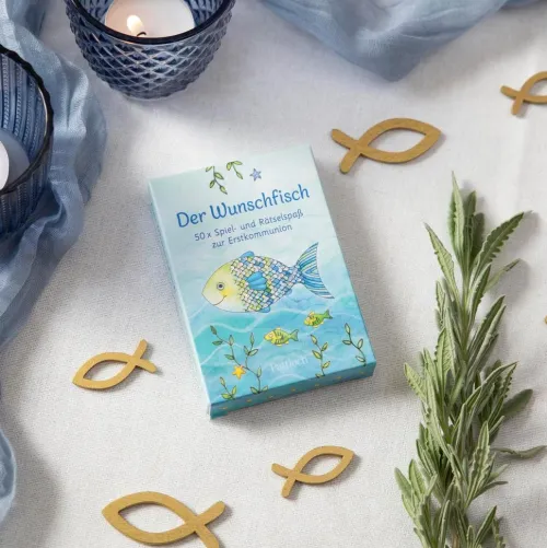 Pattloch Geschenkbuch Kommunion & Konfirmation*Der Wunschfisch. 50 x Spiel- und Rätselspaß zur Erstkommunion
